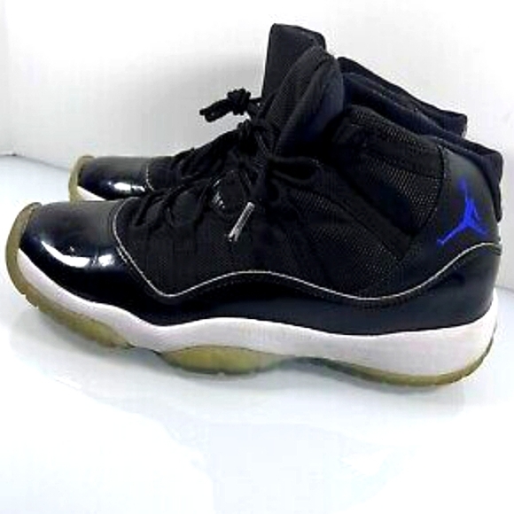 AIR JORDAN 11 XI GS BG Retro Jubilee Space Jam Sneakers EUC - Picture 16 of 16
